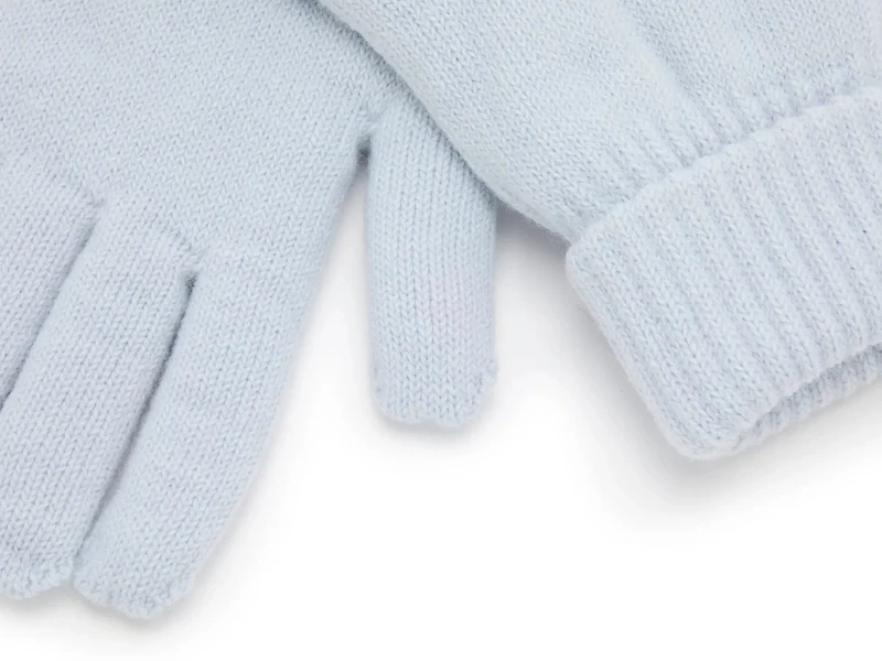 Knitted Cuff Gloves
