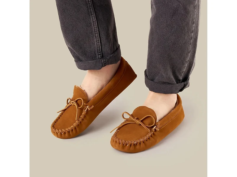 Pile Lined Softsole Slipper - Men's