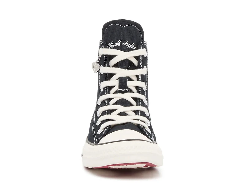 Chuck Taylor All Star Black Hearts High-Top Sneaker - Women's