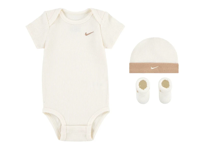 Waffle Baby Onesie 3-Piece Set