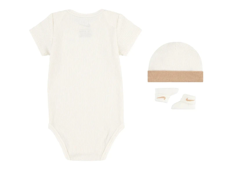 Waffle Baby Onesie 3-Piece Set