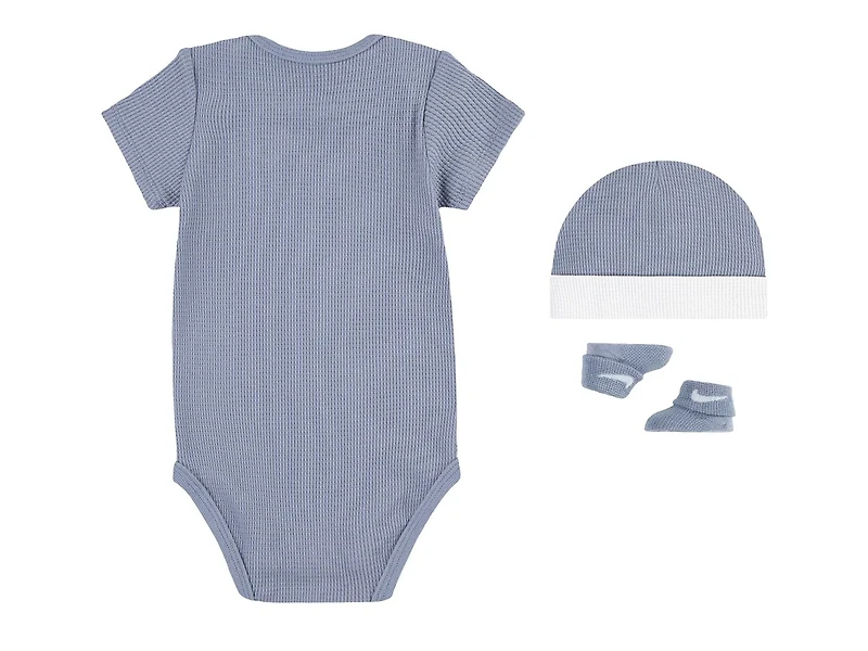 Waffle Baby Onesie 3-Piece Set