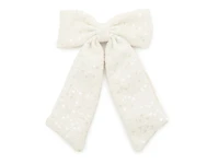 Sequin Hair Bow Clip
