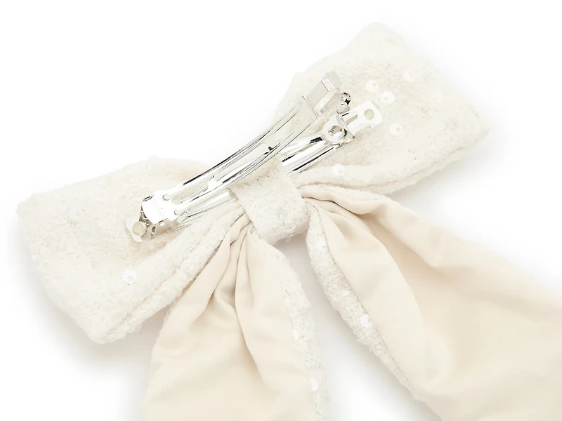 Sequin Hair Bow Clip