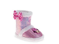 Minnie Mouse Slipper Boot - Kids'