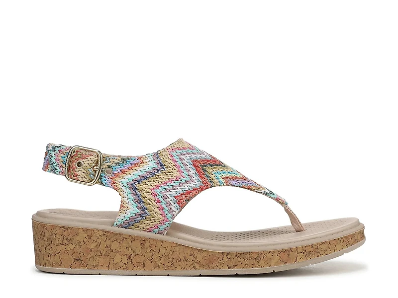 Beachy Wedge Sandal