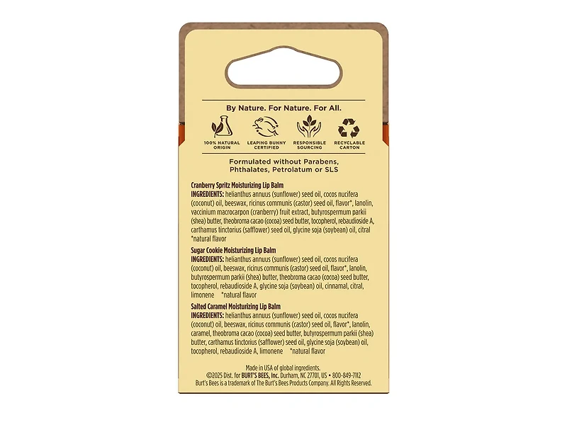 Cozy Season Lip Balm Set - 3 Pack