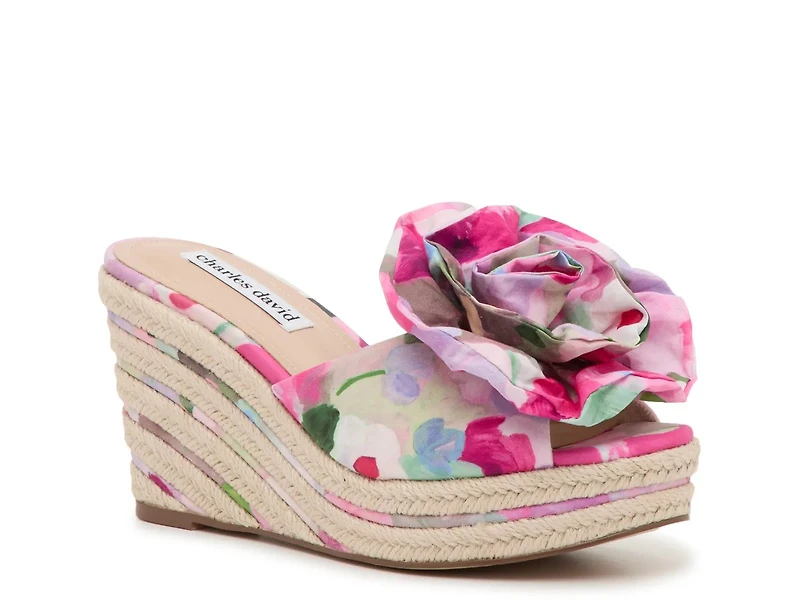 Crash Espadrille Wedge Sandal