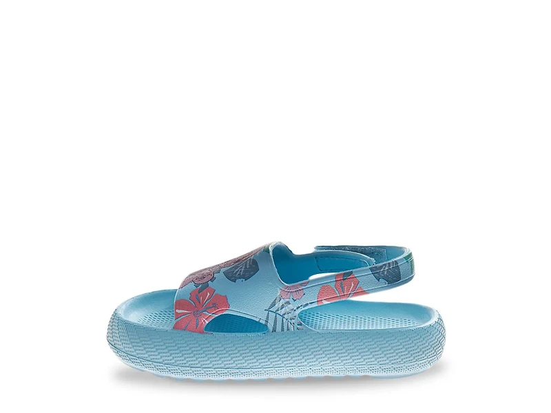 Disney Stitch & Angel Slide Sandal - Kids'