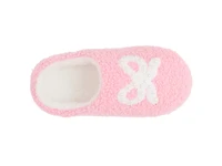 Bow Pearl Plush Slipper - Kids'