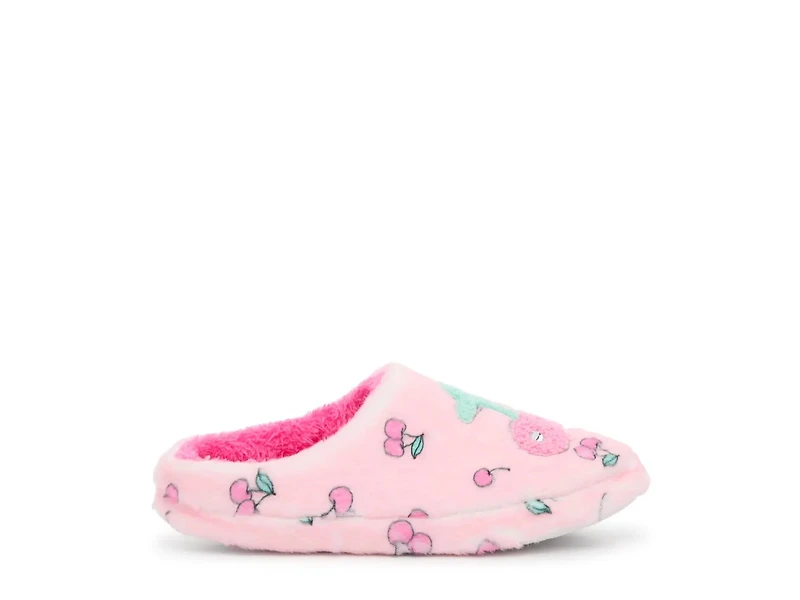 Cherry Plush Slipper - Kids'