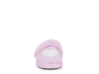 Heart Pearl Plush Slipper - Kids'