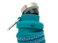 Collapsible 17-Oz. Smiley Print Water Bottle