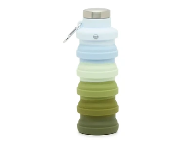 Blue/Green Tonal Collapsible 17-Oz. Water Bottle