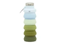 Blue/Green Tonal Collapsible 17-Oz. Water Bottle