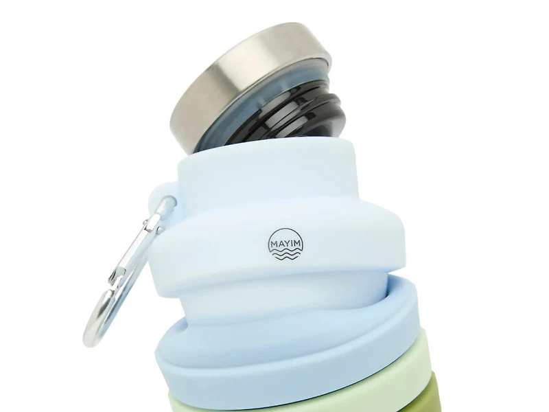 Blue/Green Tonal Collapsible 17-Oz. Water Bottle