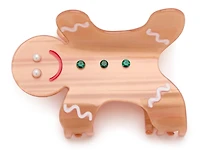 Gingerbread Man Holiday Hair Clip