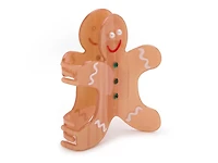 Gingerbread Man Holiday Hair Clip