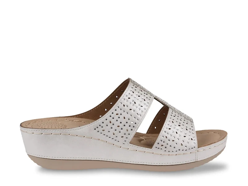 Carrie Wedge Sandal