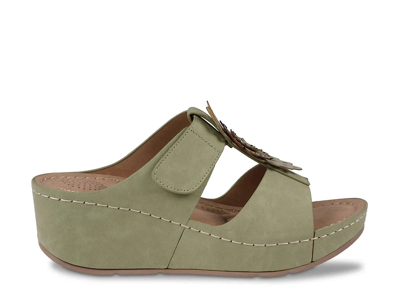 Talia Wedge Sandal