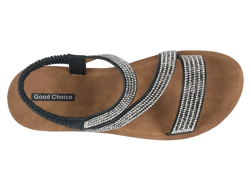 Ruby Wedge Sandal