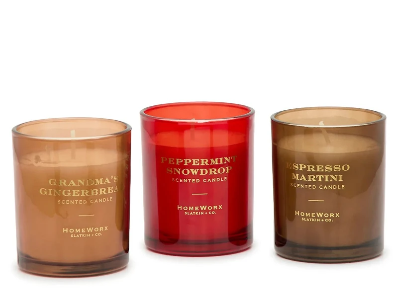 Holiday Candle Collection 3.5-Oz. 1-Wick Candle Set - 3 Pack