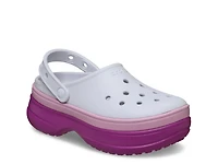 Classic Stacked Platform Clog