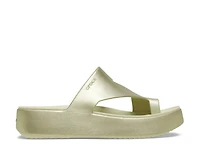 Getaway Metallic Platform Sandal