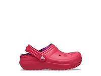 Classic Lined Bold Check Clog - Kids'