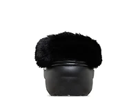 Classic Fuzzy Lined Platform Clog