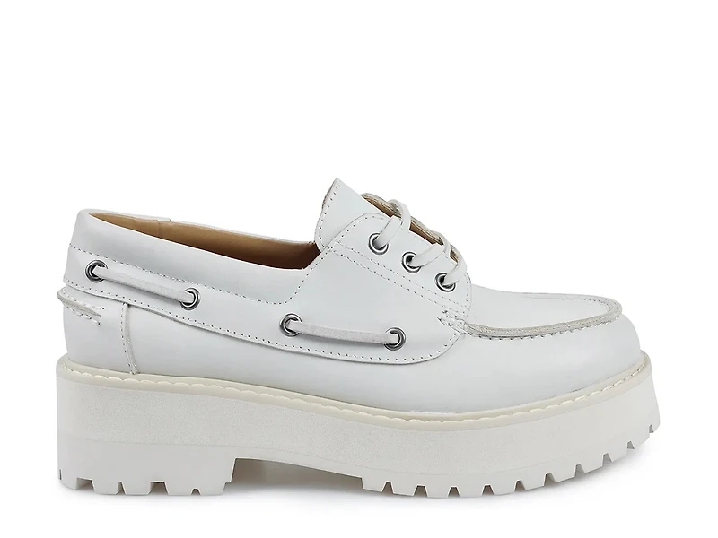 Biz Platform Boat Shoe