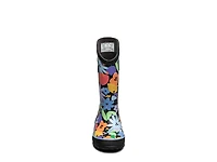 Overlap Flowers Rain Boot - Kids'