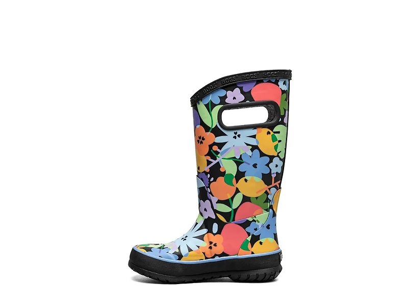 Overlap Flowers Rain Boot - Kids'