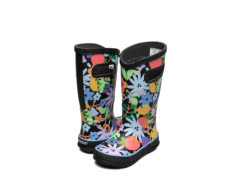 Overlap Flowers Rain Boot - Kids'