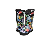 Overlap Flowers Rain Boot - Kids'