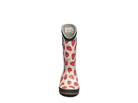 Strawberries Rain Boot - Kids'