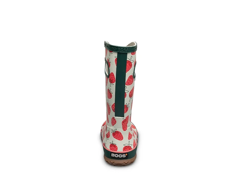 Strawberries Rain Boot - Kids'
