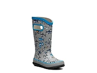 Pixel Shark Rain Boot - Kids'