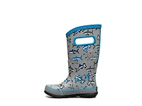 Pixel Shark Rain Boot - Kids'