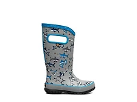 Pixel Shark Rain Boot - Kids'
