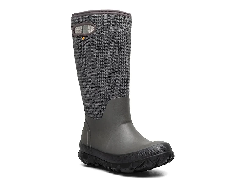Whiteout Plaid Boot