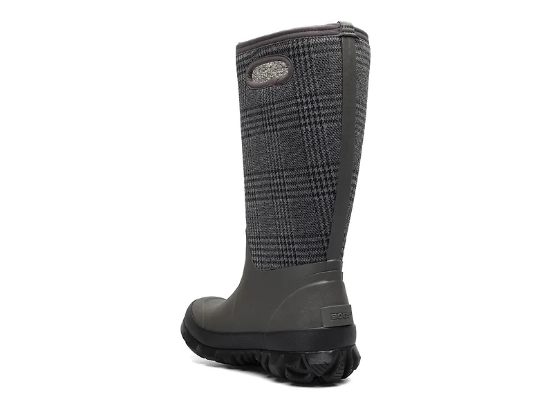 Whiteout Plaid Boot