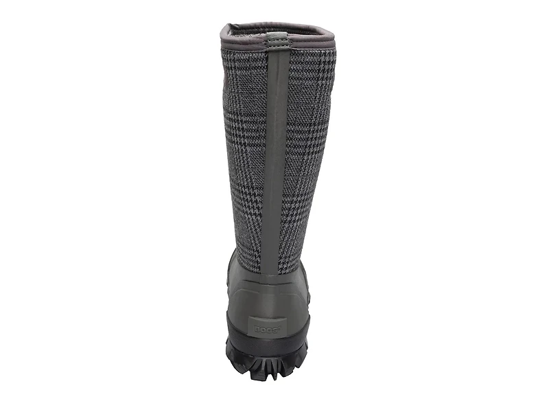 Whiteout Plaid Boot