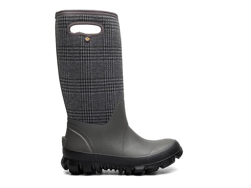 Whiteout Plaid Boot