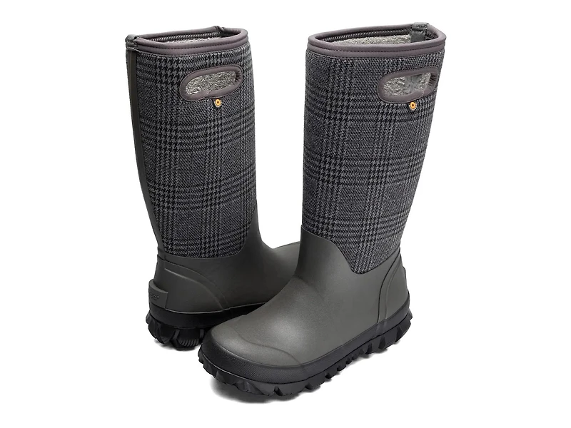 Whiteout Plaid Boot