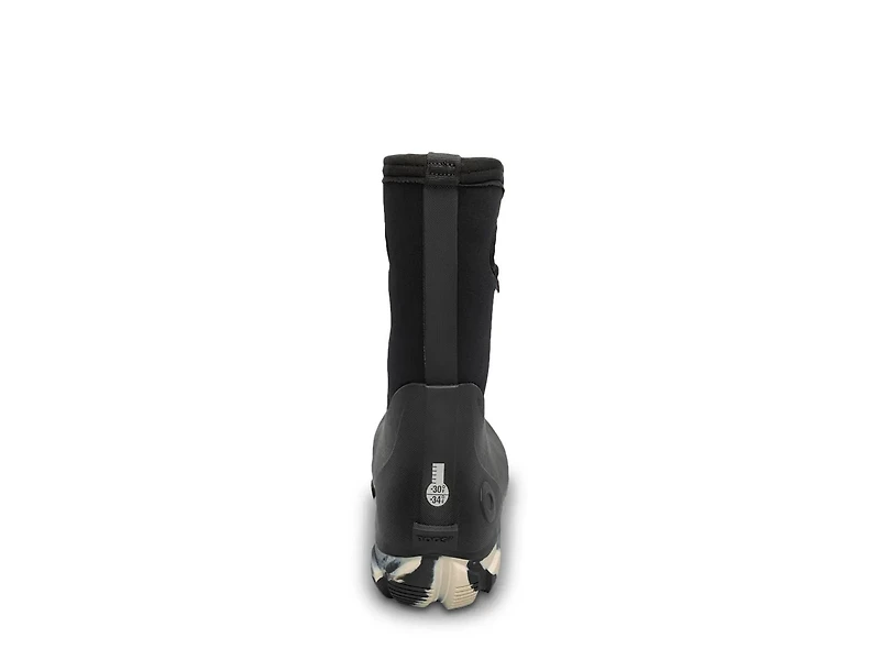 Classic Seamless Marble Snow Boot