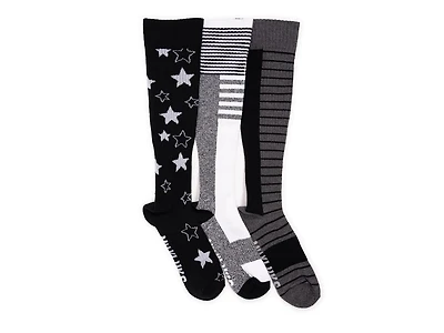 Cotton Women's Compression Knee Socks