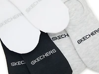 Terry Quarter Crew Women's No Show Socks - 6 Pack