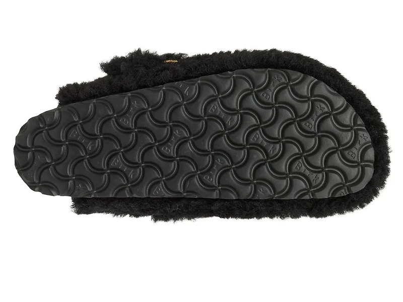 Boston Big Buckle Shearling Clog - Women's