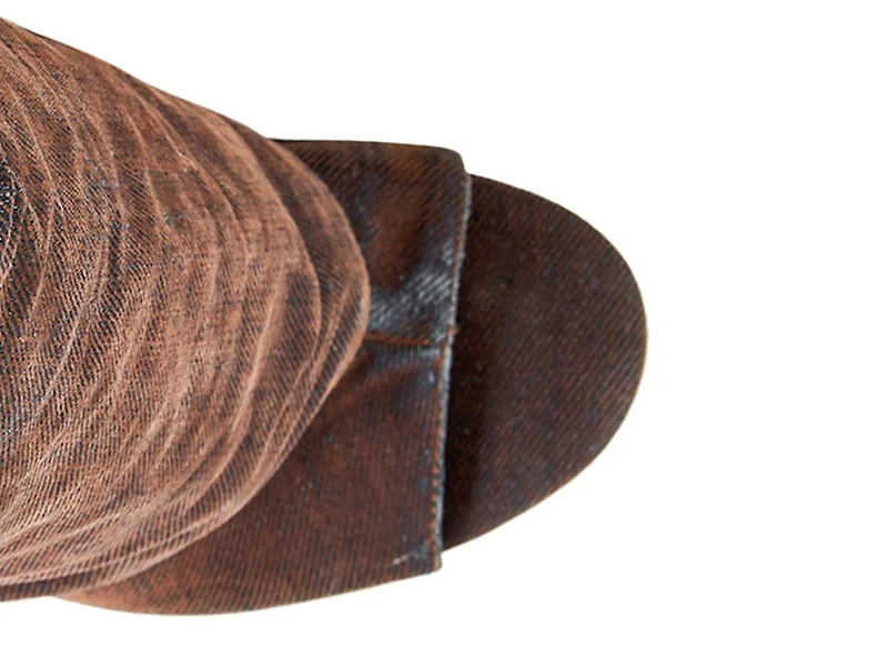 Tinseled Foldover Boot